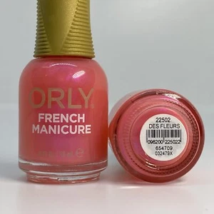 Orly DES FLEURS 22502 18ml Nail Polish sheer, true pink with a fine creme finish - Picture 1 of 1