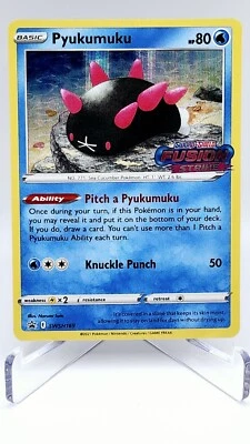 Pyukumuku - (Prerelease) SWSH169 SWSH: Sword & Shield Promo Cards Holo English - Image 1 of 2