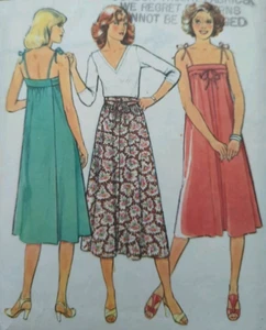 Vintage 1970s Style 2342 Wrap Dress or Skirt Sewing Pattern B36" - Picture 1 of 3
