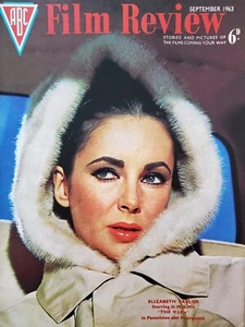 ABC FILM REVIEW SEPT 1963 - LIZ TAYLOR, THE VIP'S, NANCY KWAN, MARILYN MONROE - Picture 1 of 11