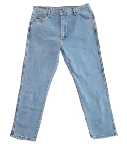 Wrangler Hero Jeans Men's 40x32 Blue Regular Fit Waist Straight Leg NEW NWT - Picture 1 of 14