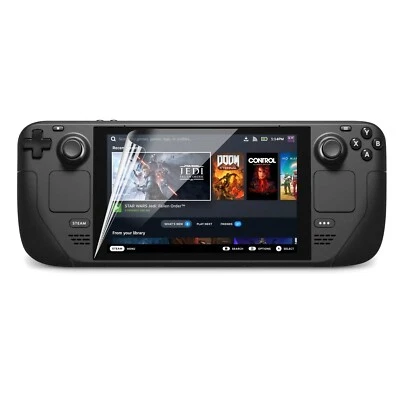3 x Genuine Premium PET Flexible Ultra Thin Screen Protector for Steam Deck - Image 1 of 4
