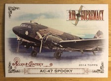 2014 Topps Allen & Ginter Air Supremacy AC-47 Spooky Card #AS-06 High-Grade NM