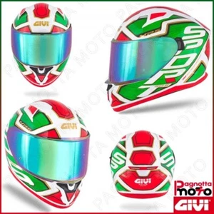 Casco Integrale Full Face GIVI 50.6 506 SPORT DEEP ITALY OUTLET TRICOLORE - Picture 1 of 1