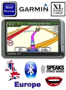 GARMIN 760 SAT NAV 2024 UK FRANCE SPAIN PORTUGAL SPEED CAMERA BLUETOOTH B-SCREEN - Picture 1 of 23