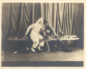 LELIO E ISABELLA por Windsor P.Daggett - Foto original vintage de teatro de 1910 - Imagen 1 de 1