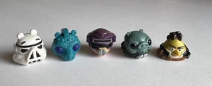 Angry Birds Star Wars Telepods Lote 5 Greedo, Han Solo, Ponda Baba, Leia... SIN QR - Imagen 1 de 3