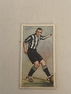 VINTAGE 1928-29 JOHN PLAYER FOOTBALLERS CARD#67 A.L. MESSIER  NO518  - Image 1 of 2