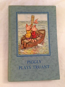 Vintage Ladybird Book, Series 401 - Piggly Plays Truant - 1949 - Scarce - Imagen 1 de 11