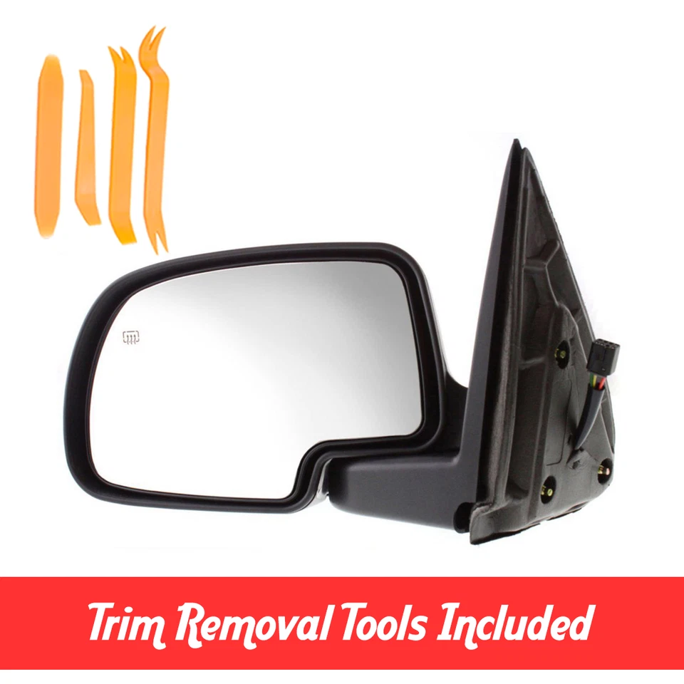 Nuevo espejo retrovisor eléctrico izquierdo para Silverado Sierra Suburban Tahoe GM1320250 1999-2002 Foto 1 de 4