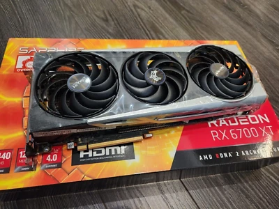 Sapphire Nitro+ AMD Radeon RX 6700 XT Gaming OC 12GB GDDR6 HDMI / Triple DP - Image 1 of 4