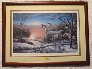 Terry Redlin "Sharing Season II" Print Professionally Framed 3 Mat 22x30 - Picture 1 of 3