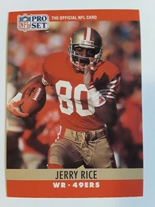 1990 Pro Set Jerry Rice #295 football card San Francisco 49ers - Picture 1 of 3