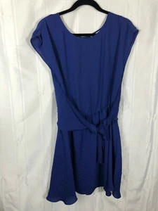 Rebecca Taylor Purple Women's Size: 8 Solid Print Sleeveless Short Sheath Dress - Picture 1 of 6
