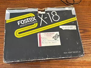 Fostex X-18 Multitrack Cassette Recorder for parts - Picture 1 of 8