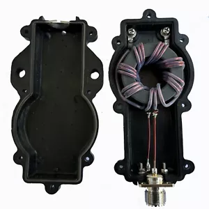 9:1 Antenna BALUN 3-30 MHz 500 watts BLACK High Power Voltage Balancing Balun - Picture 1 of 7