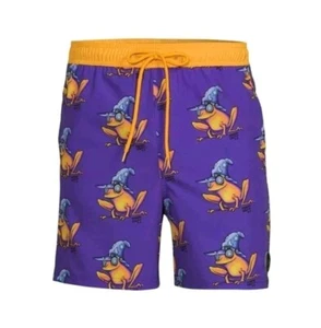 NEFF HOMBRES FROG MAGIC GRÁFICO BAÑADOR SHORTS TALLA XL Board Trunks Playa Natación - Imagen 1 de 3