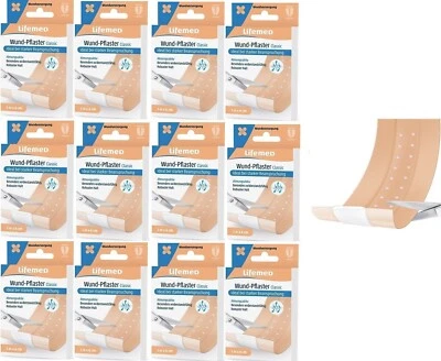 LIFEMED 12 Meter Wundschnellverband Pflaster Wundpflaster Verband 6cm Classic MHD 2/2030