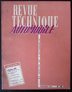 ANCIENNE REVUE TECHNIQUE AUTOMOBILE N° 164 de 1959 CAMIONS UNIC TOUS MODÈLES / 1 - Picture 1 of 1