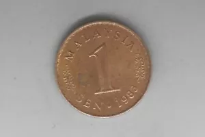 1983 - Malaysia - 1 Sen Coin - EF - Multi-Lot - Picture 1 of 6