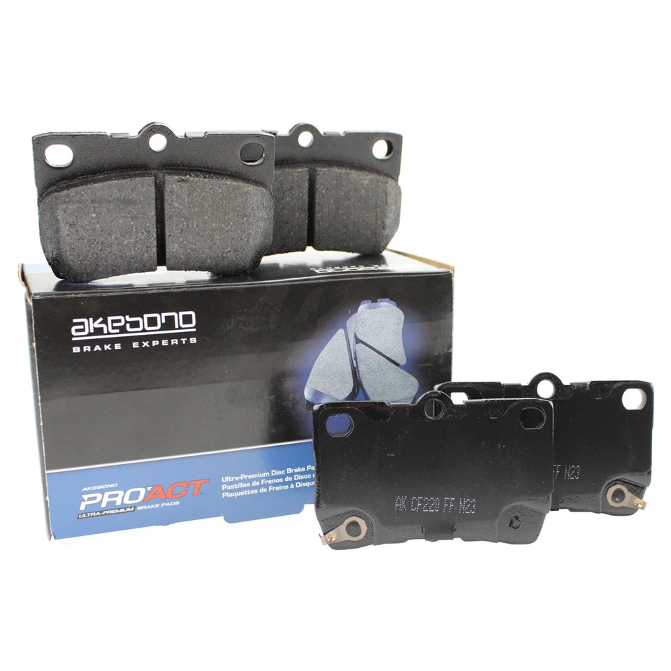 Akebono ProACT Rear Disc Brake Pads ACT1113 For Lexus GS350 GS430 GS460 IS250 - Image 1 of 4