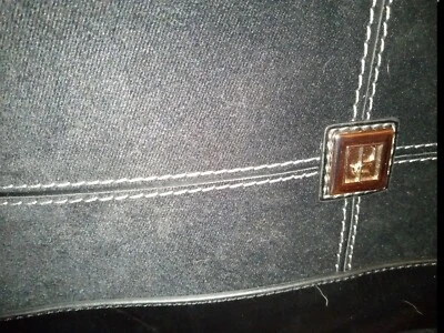 Diane Von Furstenberg leather Suede Hanging Garment Bag  Luggage - Image 1 of 4