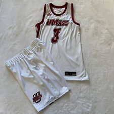 Women’s Adidas Umass Minutemen Basketball Jersey And Shorts Medium New