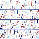 10m x 0,53m Klebefolie Buchstaben ABC Tapete selbstklebend Wandbild Kinderzimmer