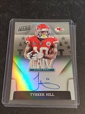 2023 Panini Donruss Football - Superbowl Signatures SBLIV-TH - Tyreek Hill