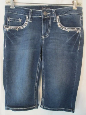 Earl Jean Blue Bottoms Shorts size 5 - Imagem 1 de 4