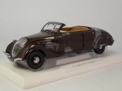 Norev Peugeot 402 Eclipse Chocolat 1937 1/18 184873 - Photo 1/4
