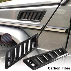 Per Mercedes Benz Classe G W463 G55 G63 G65 Parafango Ventola Laterale Fibra di Carbonio - Foto 1 di 12