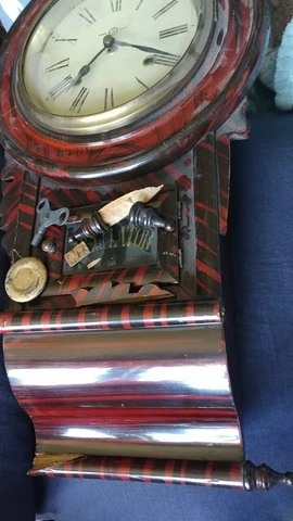 TRADEMARK S REGULATOR WALL CLOCK PREOWNED FOR RESTORATION Cover
