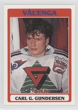 1992-93 Semic Hockey Norwegian Elite Series Carl Gunnar Gundersen #4