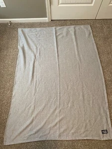 Sackcloth and Ashes Sweatshirt Blanket 50" x 64" Everyone is Someone Grey NEW - Picture 1 of 6