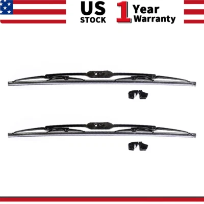 Par de escobillas limpiaparabrisas 2 DENSO delanteras para Chevrolet C1500 1988 1989-1999 _TP Foto 1 de 3