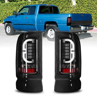 TAIL LIGHTS FOR 1995-2001 DODGE RAM 1500/2500/3500/4000 TAILLIGHTS LED INDICATOR - Imagem 1 de 4
