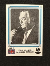 1976 Panini Olympics Montreal 76 Sticker Vintage Lord Killanin Michael Morris UK