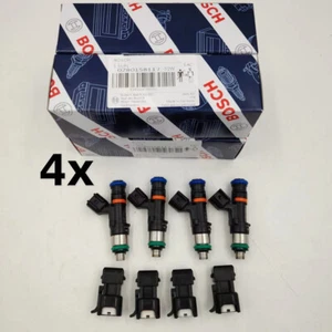 4X Bosch EV14 52lb 550cc fuel injectors 2000-05 VW Golf MK4 1.8T turbo 20V NEW - Picture 1 of 6