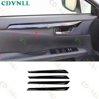Глянцевая черная отделочная полоска для внутренней дверной панели для Lexus ES300h 350 2013-2017 - Изображение 1 из 4