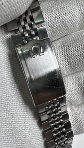 omega ref 1173 vintage 20mm endlink 721 acero inoxidable 16cm no 12 HECHO EN SUIZO - Imagen 1 de 9