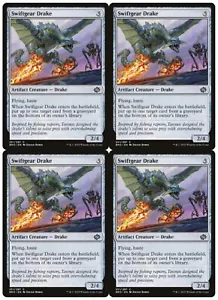 MTG Swiftgear Drake x4 The Brothers' War Common NM Playset - Picture 1 of 1