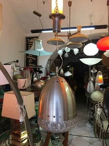 Lamp Suspension 60s Italian Design Chandellier - Picture 1 of 12