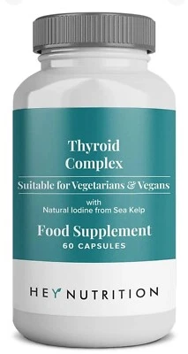 Thyroid Complex Supplement hey nutrition- Copper, Iron, Zinc, Selenium,...
