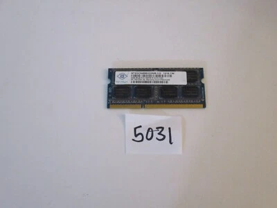 Nanya NT4GC64B8HG0NS-CG 4Gb 1333Mhz PC3-10600 DDR3 SODIMM laptop memory RAM 5031 - Image 1 of 2