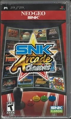 SNK Arcade Classics vol. 1 PSP (Brand New Factory Sealed US Version) Sony PSP - Image 1 of 2