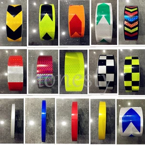 30CM/3M/5M Reflective Safety Warning Conspicuity Tape Film Sticker Multicolor - Picture 1 of 59