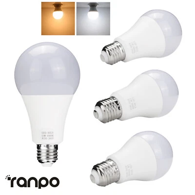 E27 Led Globe Light Bulb 3W To 18W Ac 85-265V Lightings 3000K 6000K 2835 Smd Nan - Image 1 of 4