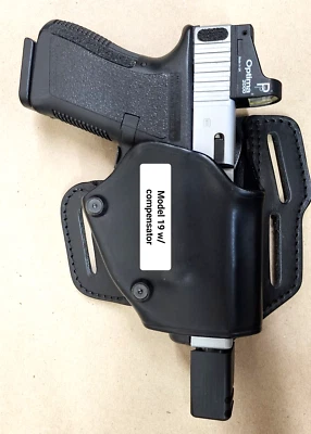 Кожаная кобура Blackhawk GLOCK RH модель 17 19 22 23 31 НОВАЯ 421903BKR - Изображение 1 из 4