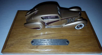 Heco #MC50 1/43 Delage D8-120 Aerosport Letourneur et Marchand 1937 Gold #/300 - Image 1 of 4